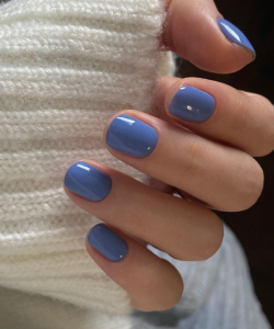 Blue Nails
